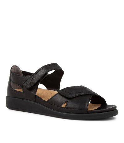 ZIERA IANS BLACK - Women Sandals - Collective Shoes 