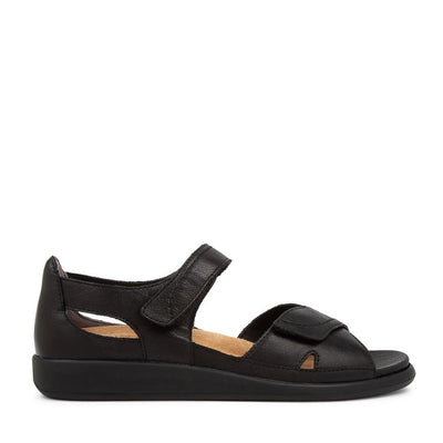 ZIERA IANS BLACK - Women Sandals - Collective Shoes 