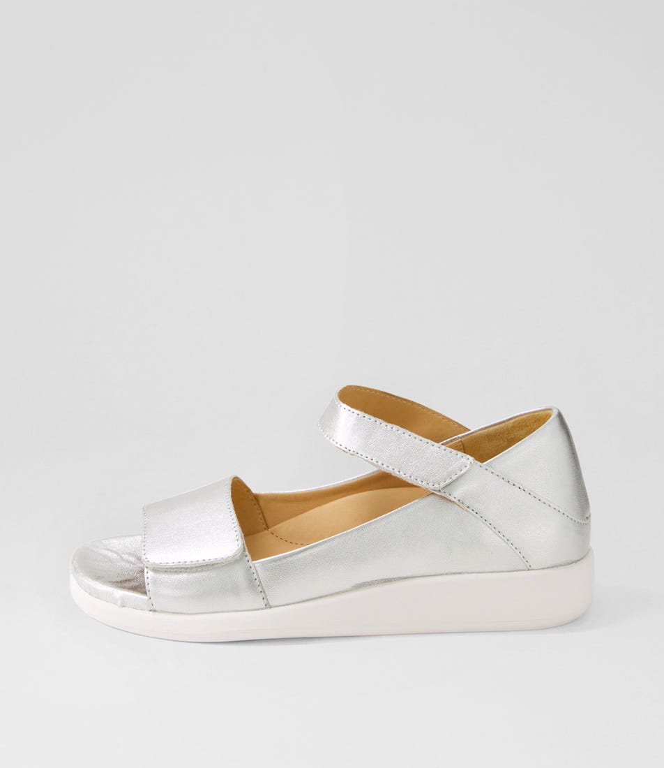 ZIERA ISOLDE SILVER - Women Sandals - Collective Shoes 