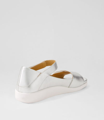 ZIERA ISOLDE SILVER - Women Sandals - Collective Shoes 