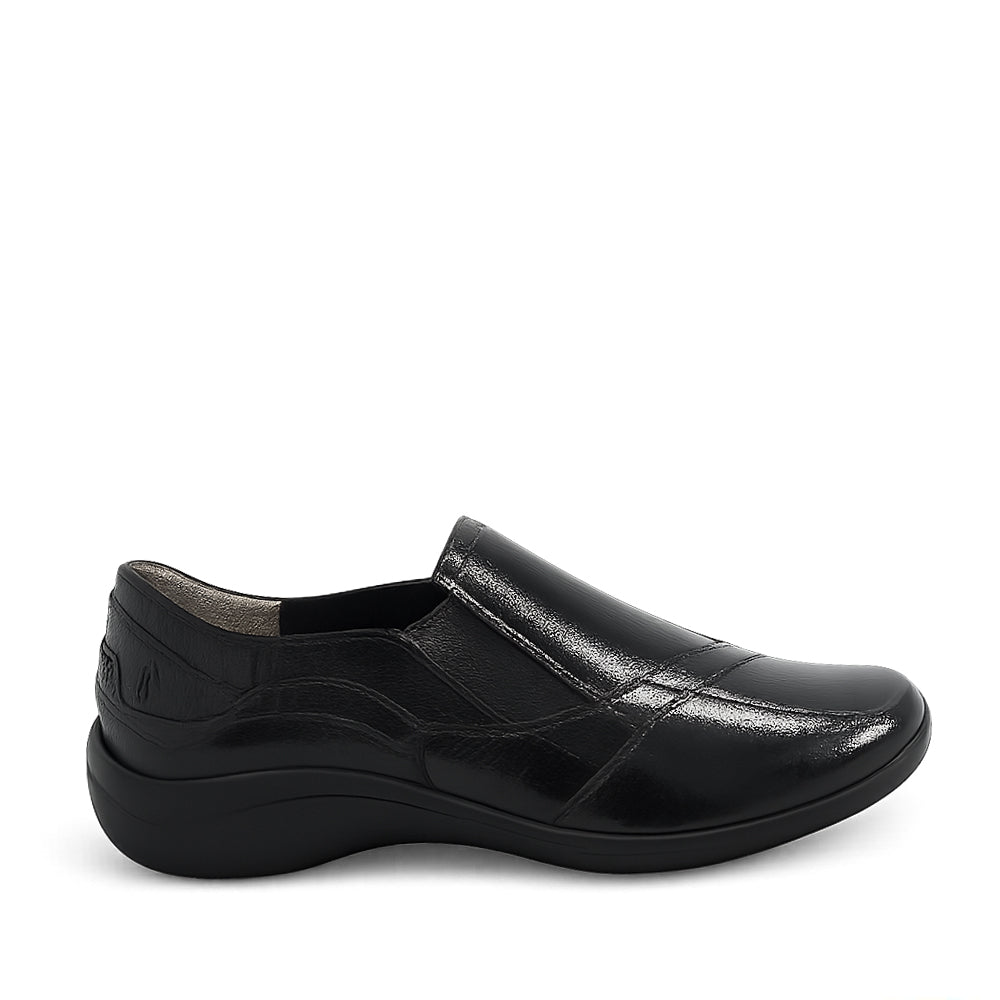 ZIERA JAVA BLACK PATENT - Women Casuals - Collective Shoes 