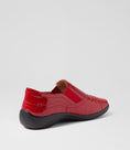 Load image into Gallery viewer, ZIERA JAVA DARK RED PATENT - Women Slip On - Collective Shoes 
