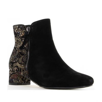 ZIERA KELMAR BLACK ROYAL - Women Boots - Collective Shoes 
