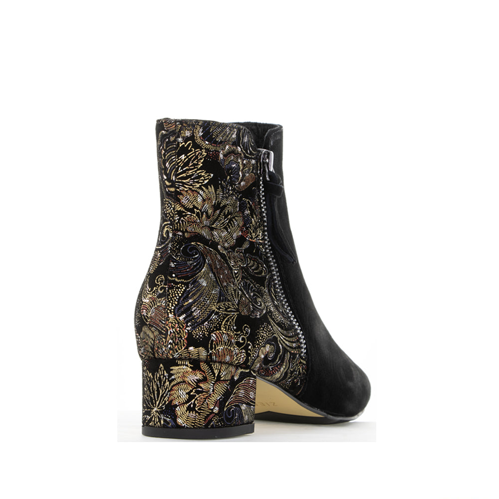 ZIERA KELMAR BLACK ROYAL - Women Boots - Collective Shoes 
