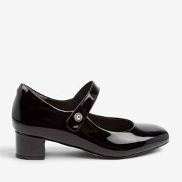 ZIERA KITTY BLACK PATENT