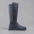 Load image into Gallery viewer, ZIERA MONAKA NAVY - Women High Boots - Collective Shoes 
