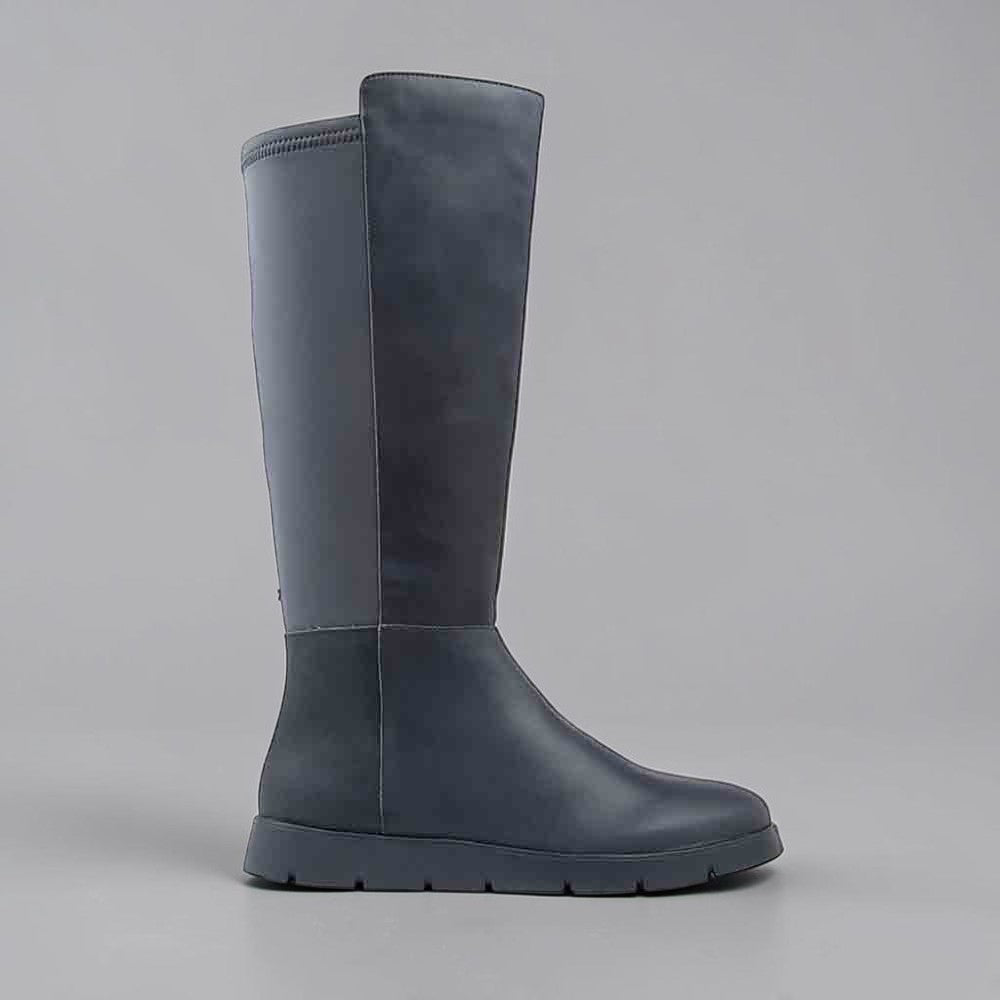 ZIERA MONAKA NAVY - Women High Boots - Collective Shoes 