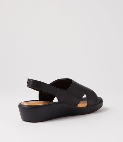 ZIERA MORTON BLACK - Women Sandals - Collective Shoes 