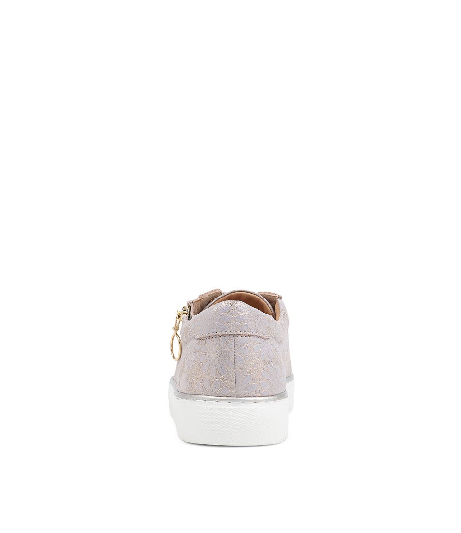 ZIERA PAMELA OLD GOLD DAISY - Women sneakers - Collective Shoes 
