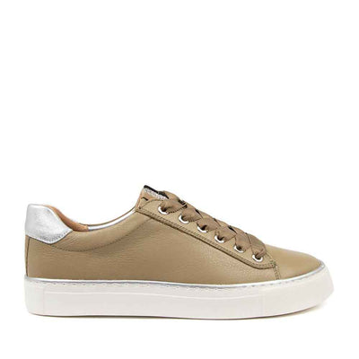 ZIERA PENNY KHAKI - Women sneakers - Collective Shoes 