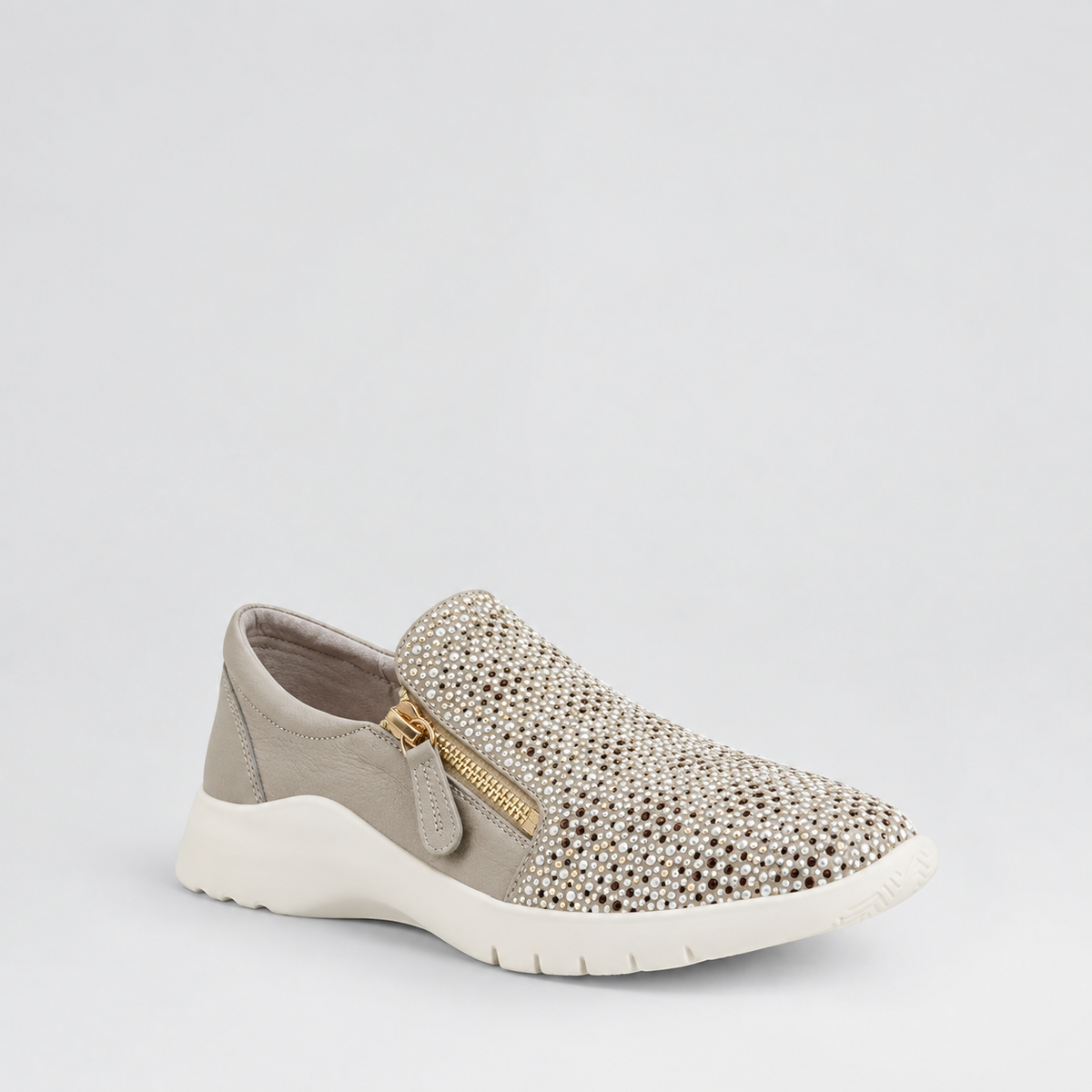 ZIERA PRENCE CAMEL WHITE PRINT
