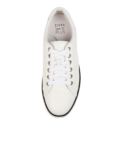 ZIERA REBECCA WHITE - Women sneakers - Collective Shoes 