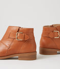 Load image into Gallery viewer, ZIERA SIDONY COGNAC - Women Boots - Collective Shoes 
