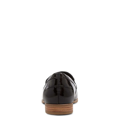 ZIERA TAMYA BLACK PATENT - Women Loafers - Collective Shoes 