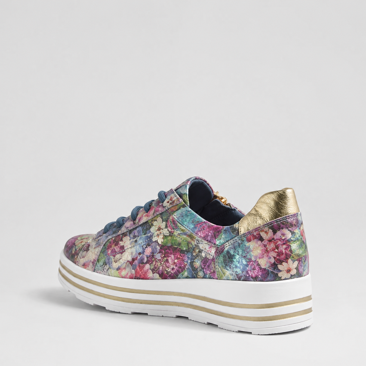 ZIERA VAMRA FLORAL DIAMOND GOLD