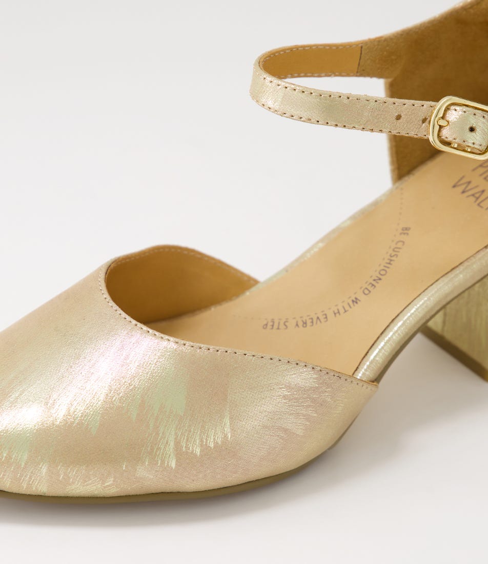 ZIERA VITOR OLD GOLD - Women Heels - Collective Shoes 