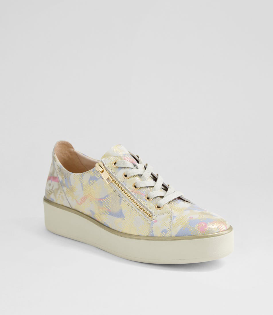 ZIERA ZISSY GOLD PASTEL - Women sneakers - Collective Shoes 