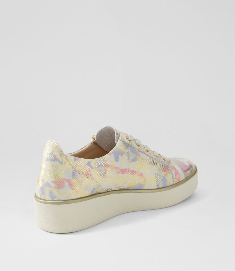 ZIERA ZISSY GOLD PASTEL - Women sneakers - Collective Shoes 