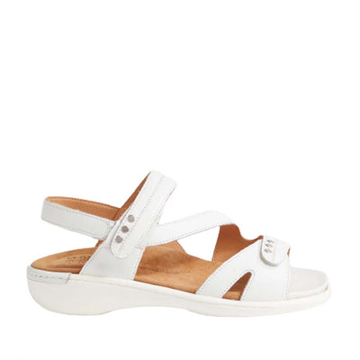 ZIERA BEAUX WHITE - Women Sandals - Collective Shoes 