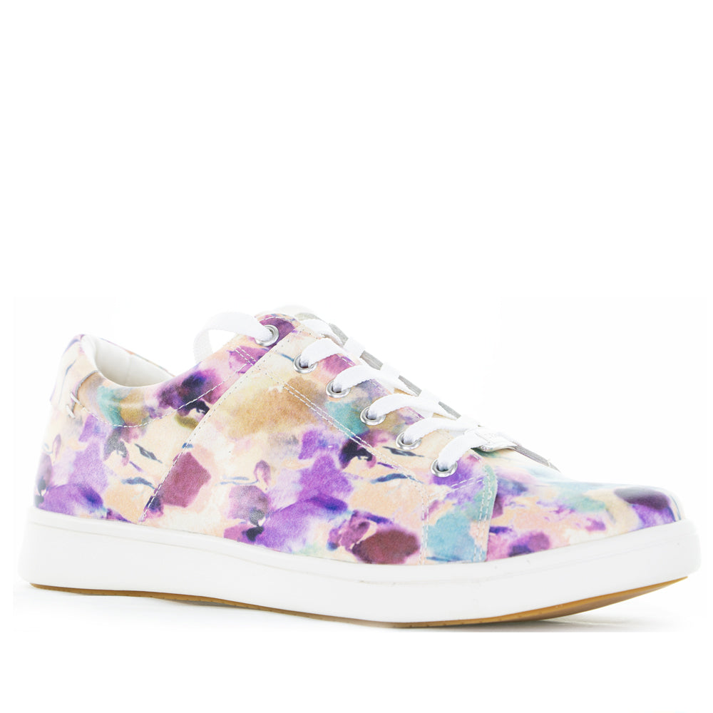 ZIERA DELILAH PANSY PRINT - Women Sneakers - Collective Shoes 