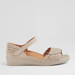 ZIERA DUSTY ALMOND - Women Sandals - Collective Shoes 