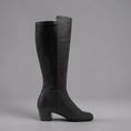 Load image into Gallery viewer, ZIERA GENTRYS BLACK - Women High Boots - Collective Shoes 
