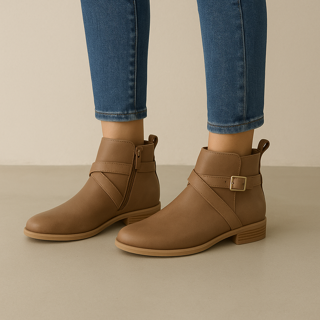 ZIERA SEBAS TAUPE - Women Boots - Collective Shoes 