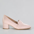 Load image into Gallery viewer, ZIERA VAMITY NUDE LEATHER - Women Heels - Collective Shoes 
