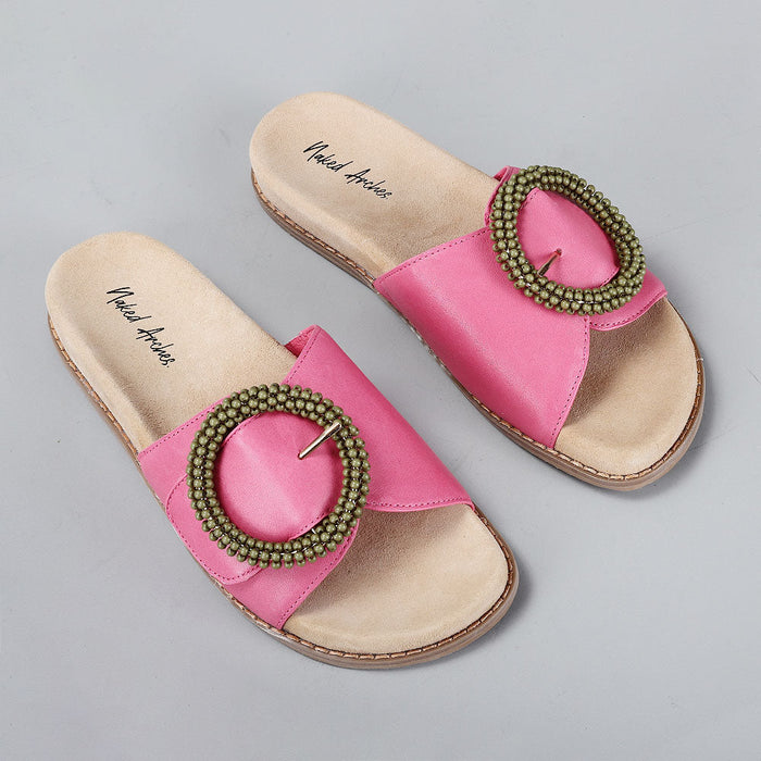 NAKED ARCHES ZOYA HAIR - Women Slip On - Collective Shoes 
