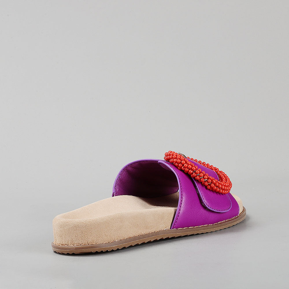 NAKED ARCHES ZOYA PURPLE - Women Slip On - Collective Shoes 