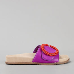 NAKED ARCHES ZOYA PURPLE - Women Slip On - Collective Shoes 