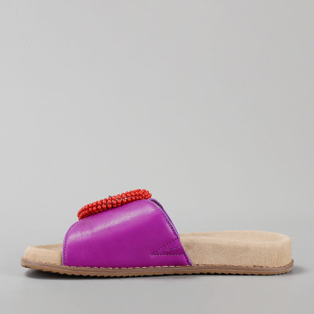 NAKED ARCHES ZOYA PURPLE - Women Slip On - Collective Shoes 