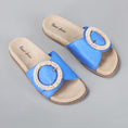 Load image into Gallery viewer, NAKED ARCHES ZOYA ROYAL BLUE - Women Slip On - Collective Shoes 
