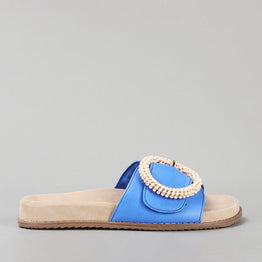 NAKED ARCHES ZOYA ROYAL BLUE - Women Slip On - Collective Shoes 
