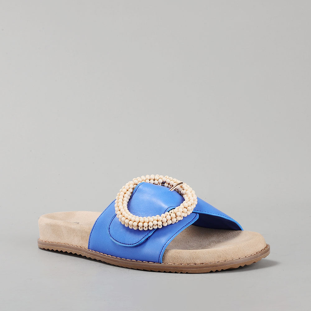 NAKED ARCHES ZOYA ROYAL BLUE - Women Slip On - Collective Shoes 