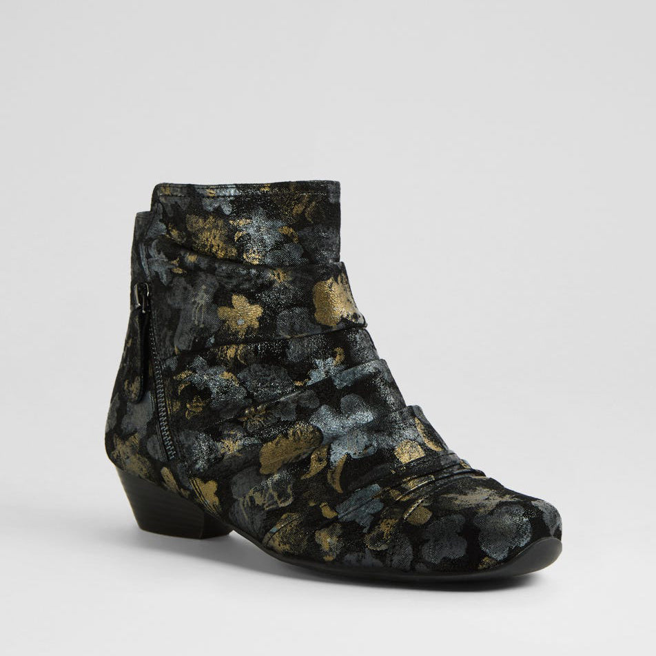 ZIERA CAMRYN BLACK METAL - Women Boots - Collective Shoes 