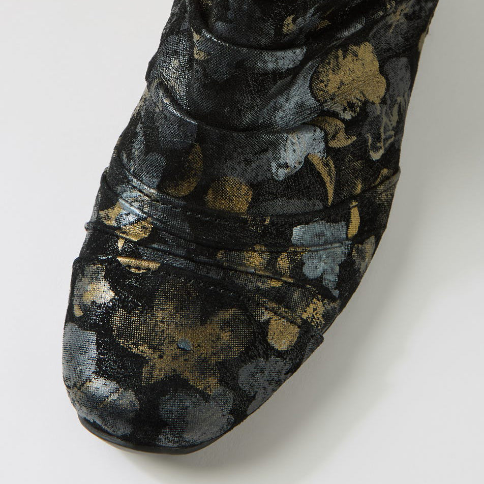 ZIERA CAMRYN BLACK METAL - Women Boots - Collective Shoes 