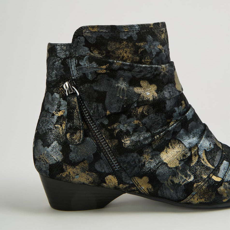 ZIERA CAMRYN BLACK METAL - Women Boots - Collective Shoes 