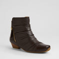 Load image into Gallery viewer, ZIERA CAMRYN CHOCOLATE - Women Boots - Collective Shoes 
