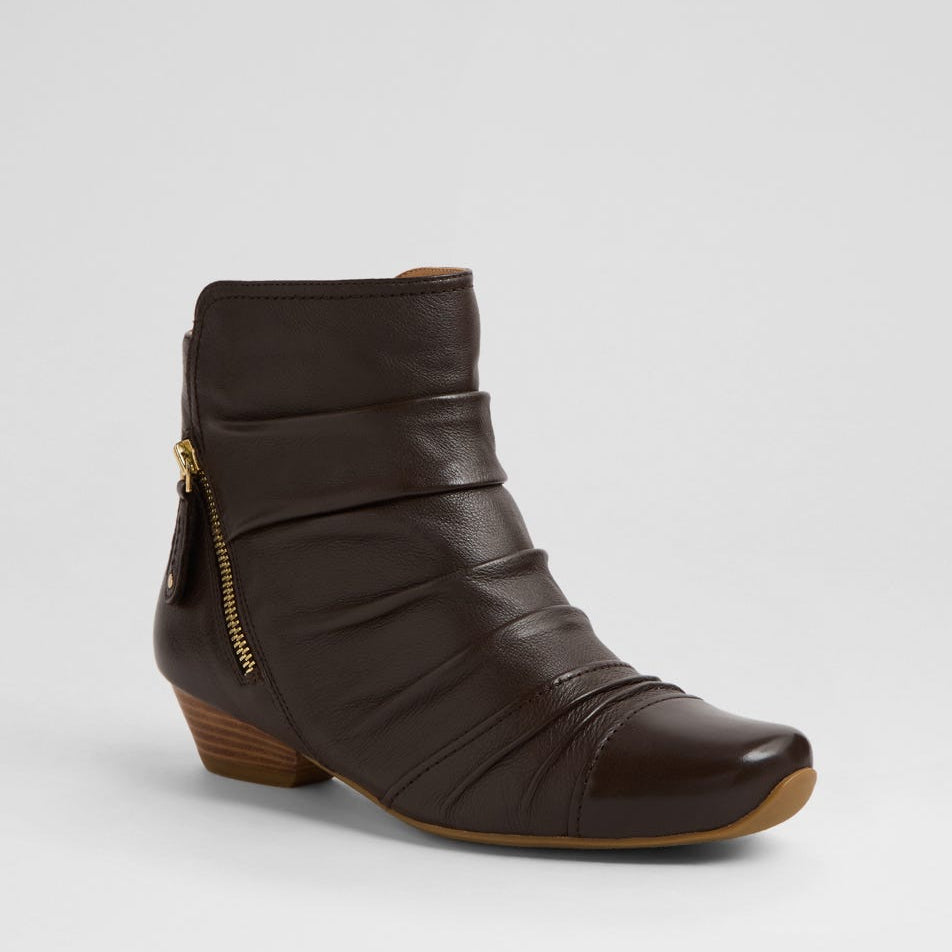 ZIERA CAMRYN CHOCOLATE - Women Boots - Collective Shoes 