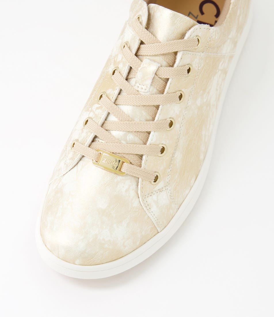 ZIERA DELILAH SMUDGE METAL - Women Sneakers - Collective Shoes 