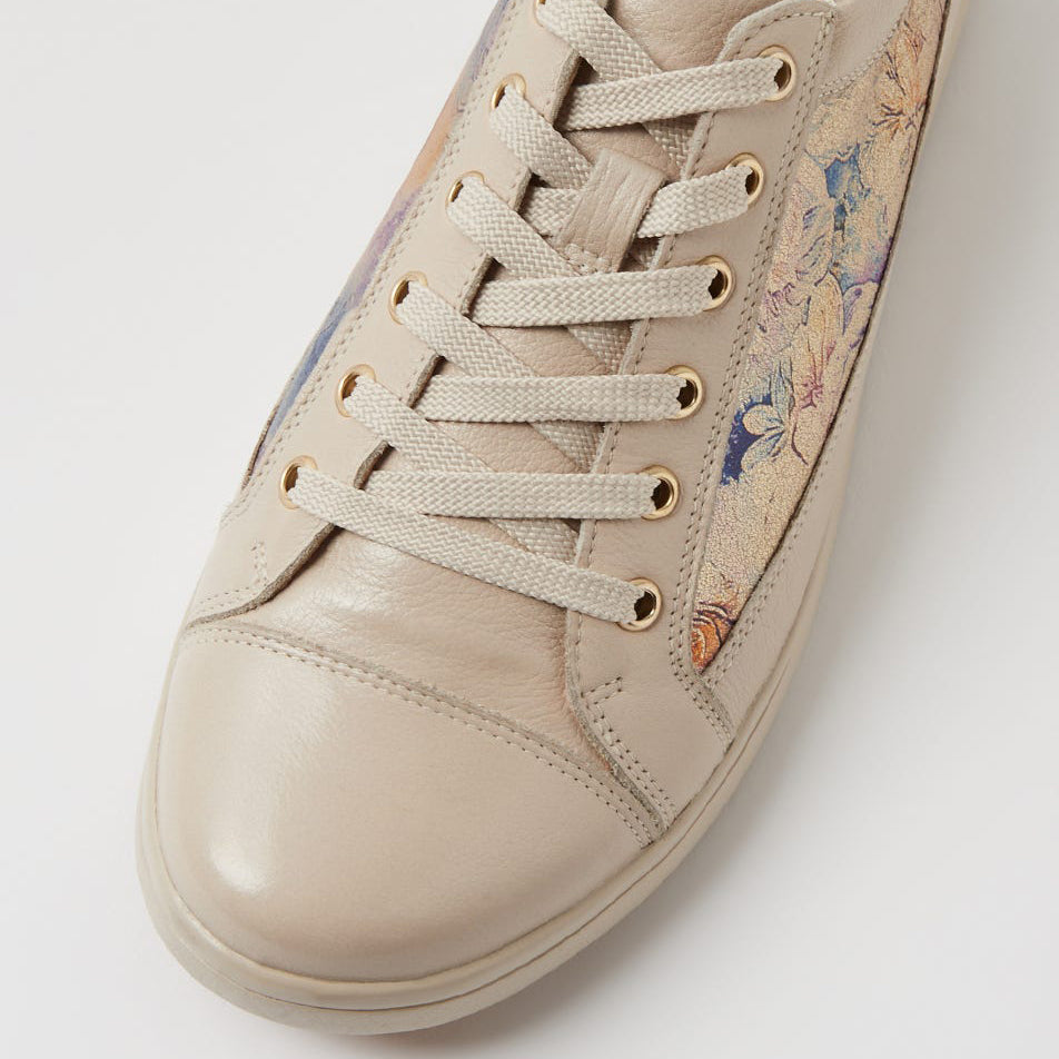 ZIERA DANNI ALMOND GOLD VINTAGE - Women sneakers - Collective Shoes 