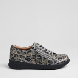 ZIERA SOLAR SLATE & GOLD - Women sneakers - Collective Shoes 