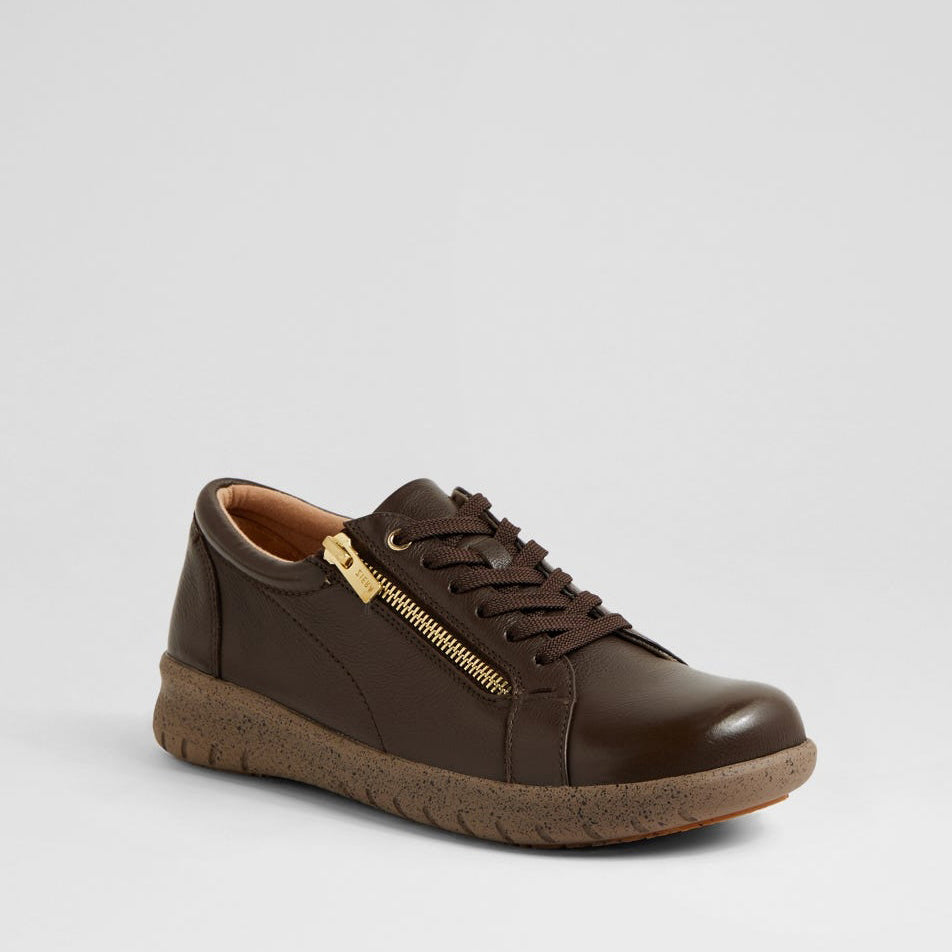 ZIERA SOLAR CHARCOAL - Women sneakers - Collective Shoes 