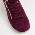Load image into Gallery viewer, ZIERA SOLAR BURGUNDY - Women sneakers - Collective Shoes 
