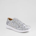 Load image into Gallery viewer, ZIERA SOLAR SILVER FIREWORKS - Women Sneakers - Collective Shoes 
