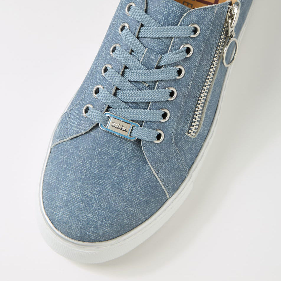 ZIERA PAMELA BLUE DENIM - Women sneakers - Collective Shoes 