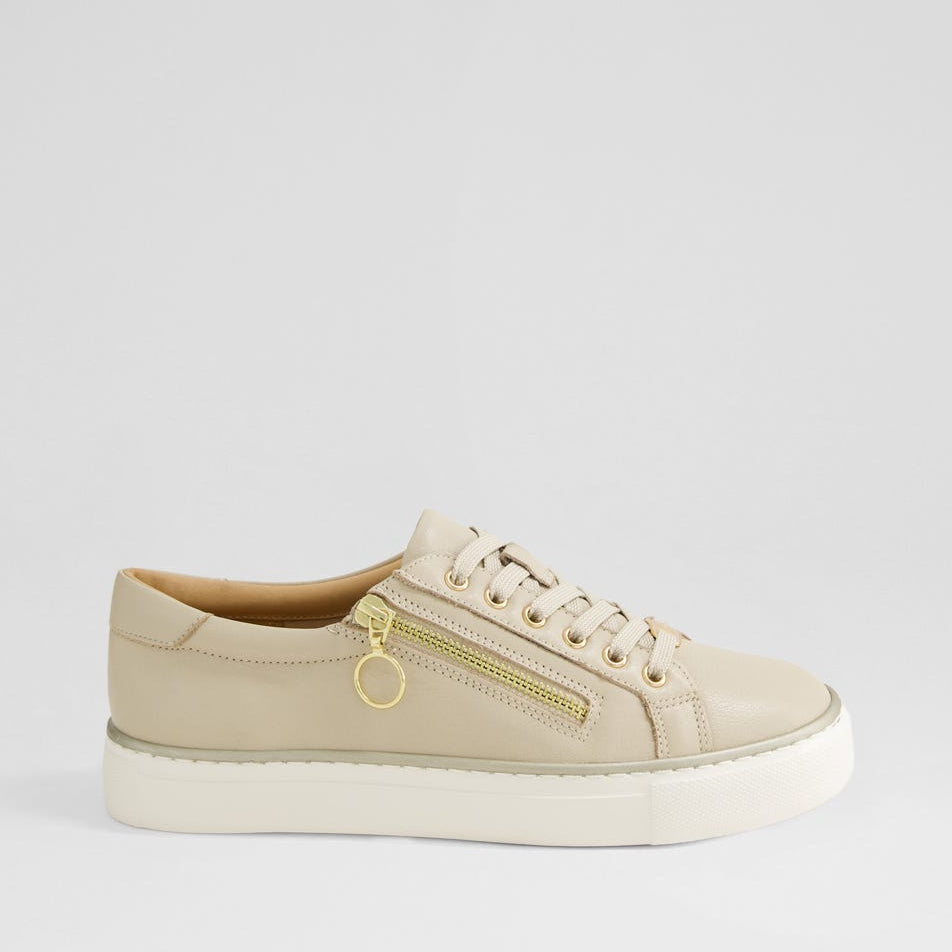 ZIERA PAMELA ALMOND - Women sneakers - Collective Shoes 