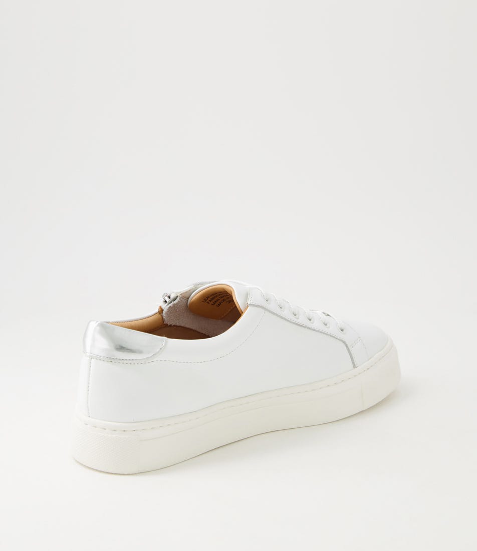 ZIERA PAMELA WHITE SILVER - Women sneakers - Collective Shoes 