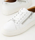 Load image into Gallery viewer, ZIERA PAMELA WHITE SILVER - Women sneakers - Collective Shoes 
